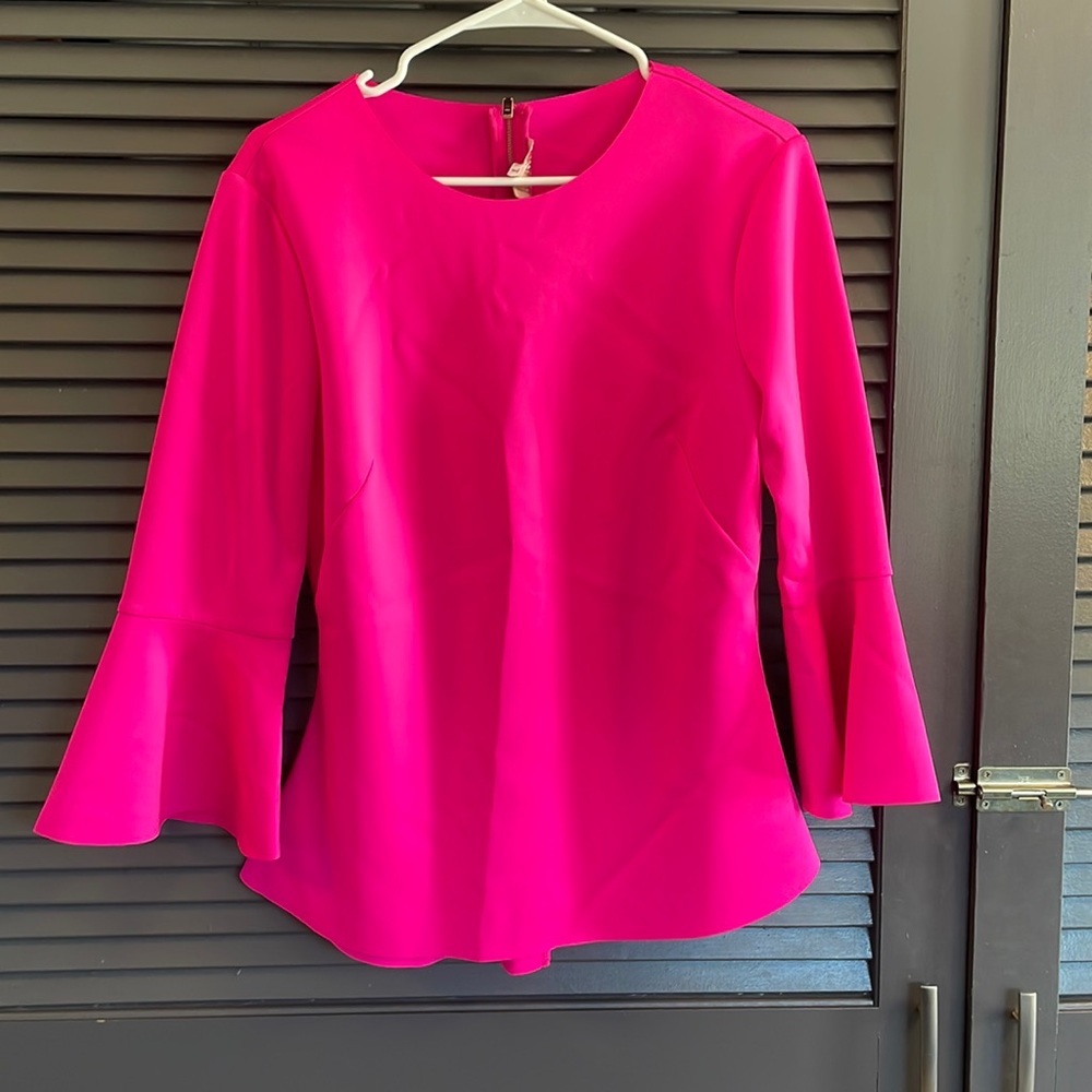 Ted Baker Peplum with Ruffle Sleeve